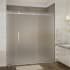 Aston Moselle 72" Wide x 75" High Frameless High Sliding Shower Door with Frosted Glass Chrome