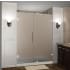Aston-SDR985F-51-10-Installed Door in Chrome