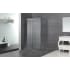 Aston 48" x 35" Completely Frameless Shower Enclosure with 3/8" Glass Chrome