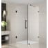 Aston Aquadica 34" Wide x 34" Deep x 72" High Frameless Hinged Shower Enclosure with Clear Glass Bronze
