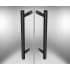 Aston-SEN989F-32-10-Door Handles in Oil Rubbed Bronze