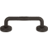 Atlas Homewares Hammered Medallion 3 Inch Center to Center Handle Cabinet Pull Aged Bronze