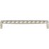 Atlas Homewares Lattice 6-5/16 Inch Center to Center Handle Cabinet Pull Brushed Nickel