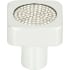 Atlas Homewares Crystal 1 Inch Square Cabinet Knob Matte Chrome