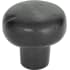 Atlas Homewares Distressed 1-3/8 Inch Mushroom Cabinet Knob Oil Rubbed Bronze