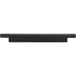 Atlas Homewares Tom Tom 6-5/16 Inch or 7-9/16 Inch Center to Center Rectangular Cabinet Pull Matte Black