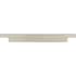Atlas Homewares Tom Tom 6-5/16 Inch or 7-9/16 Inch Center to Center Rectangular Cabinet Pull Brushed Nickel