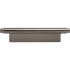Atlas Homewares Kayden 3-3/4 Inch Center to Center Rectangular Cabinet Pull Slate
