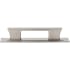 Atlas Homewares Zander 3-3/4 Inch Center to Center Handle Cabinet Pull Brushed Nickel