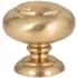 Atlas Homewares Victoria 1-1/4 Inch Mushroom Cabinet Knob Warm Brass