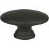 Atlas Homewares Successi 1-1/2 Inch Oval Cabinet Knob Aged Bronze