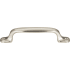 Atlas Homewares Ergo 3-3/4 Inch Center to Center Handle Cabinet Pull Brushed Nickel