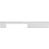 Atlas Homewares Ultra Euro 7-1/2 Inch Center to Center Handle Cabinet Pull Matte Chrome