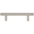 Atlas Homewares Griffith 3-3/4 Inch Center to Center Bar Cabinet Pull Brushed Nickel