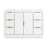 Avanity Austen 48" Single Free Standing Wood Vanity Cabinet Only - Less Vanity Top White
