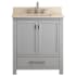 Finish: Chilled Gray / Beige Marble Top