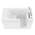 Avano Architect Series 60" Gel Coated Air / Whirlpool Bathtub for Alcove Installations with Right Drain, Roman Tub Faucet and Handshower White