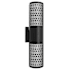 Avenue Lighting Avenue Outdoor 18" Tall LED Cylindrical Outdoor Wall Sconce with Rectangular Pattern Black