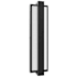 Avenue Lighting Avenue Outdoor 18" Tall LED Outdoor Wall Sconce with Acrylic Diffuser Black