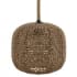 Avenue Lighting Malibu 9" Tall Pendant with Natural Hemp Rope Shade Natural Hemp Rope