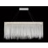 Avenue Lighting Fountain Ave. 48" Wide LED Linear Chandelier Chrome