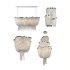 Avenue Lighting-HF1401-Mulholland in White