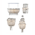 Avenue Lighting-HF1402-Mulholland in White