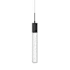 Avenue Lighting The Original Glacier 2" Wide LED Crystal Mini Pendant with Bubbled Crystal Shades Black