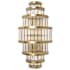 Avenue Lighting Waldorf 8 Light 22" Tall Wall Sconce Aged Brass