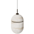 Avenue Lighting Sedona 5" Wide Mini Pendant Alabaster / Aged Brass
