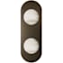 Avenue Lighting Sedona 20" Tall Wall Sconce Alabaster / Aged Brass