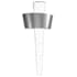 Avenue Lighting The Original Glacier 24" Tall LED Wall Sconce with Tapered Backplate Polished Nickel