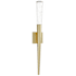 Avenue Lighting The Original Glacier 25" Tall LED Wall Sconce Brushed Brass