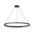 Avenue Lighting Circa Led 39" Wide LED Ring Chandelier Black