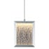 Avenue Lighting Brentwood 9" Wide Mini Pendant Brushed Aluminum
