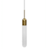 Avenue Lighting Tribeca 3" Wide LED Mini Pendant Aged Brass