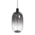 Avenue Lighting Monaco 8" Wide LED Mini Pendant Black / Smoky Glass