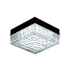 Avenue Lighting Cermack St. 8" Wide LED Flush Mount Square Ceiling Fixture Black