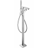 Axor Urquiola Floor Mounted Tub Filler with Built-In Diverter with Hand Shower - Engineered in Germany, Limited Lifetime Warranty Chrome