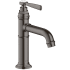 Axor Montreux 1.2 (GPM) Single Hole Bathroom Faucet - Engineered in Germany, Limited Lifetime Warranty Brushed Black Chrome