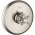 Axor Montreux Thermostatic Valve Trim Less Valve - Engineered in Germany, Limited Lifetime Warranty Brushed Nickel