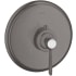 Axor Montreux Thermostatic Valve Trim Less Valve - Engineered in Germany, Limited Lifetime Warranty Brushed Black Chrome
