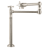 Axor-16860-Hansgrohe-16860-Pot Filler with Cross Handles in Steel Optik