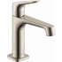 Axor Citterio M 1.2 GPM Single Hole Bathroom Faucet with Drain Assembly - Engineered in Germany, Limited Lifetime Warranty Brushed Nickel