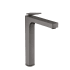 Axor Citterio 1.2 GPM Single Hole Bathroom Faucet with AirPower, ComfortZone, EcoRight, Quick Clean and Pop-Up Drain Assembly Brushed Black Chrome