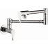 Axor Citterio Wall Mounted Double-Jointed Pot Filler with 25" Spout Reach - Engineered in Germany, Lifetime Warranty Chrome