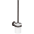 Axor Montreux Wall Mounted Toilet Brush - Engineered in Germany, Limited Lifetime Warranty Brushed Black Chrome