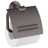Axor Montreux Tissue Holder - Engineered in Germany, Limited Lifetime Warranty Brushed Black Chrome