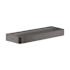 Axor Universal SoftSquare 14-3/4" Towel Bar and Rail for Bathroom Accessories - Engineered in Germany, Limited Lifetime Warranty Brushed Black Chrome