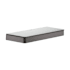 Axor Universal SoftSquare Shelf for Wall/Rail Installation - Engineered in Germany, Limited Lifetime Warranty Brushed Black Chrome